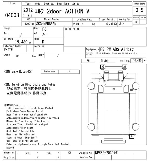 ISUZU ELF