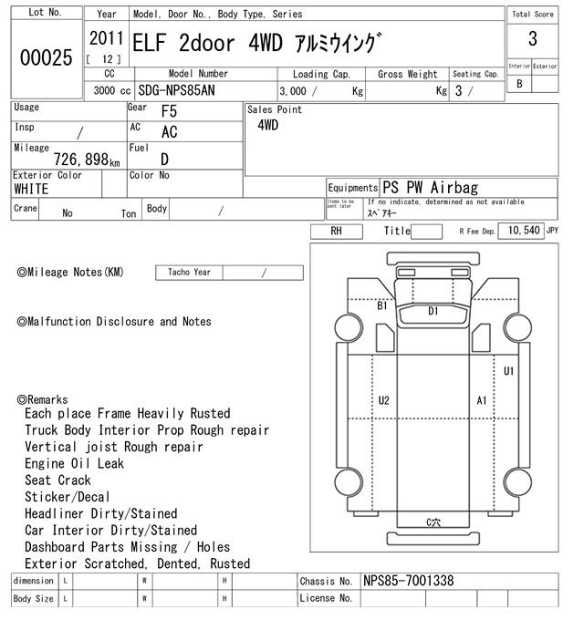 ISUZU ELF