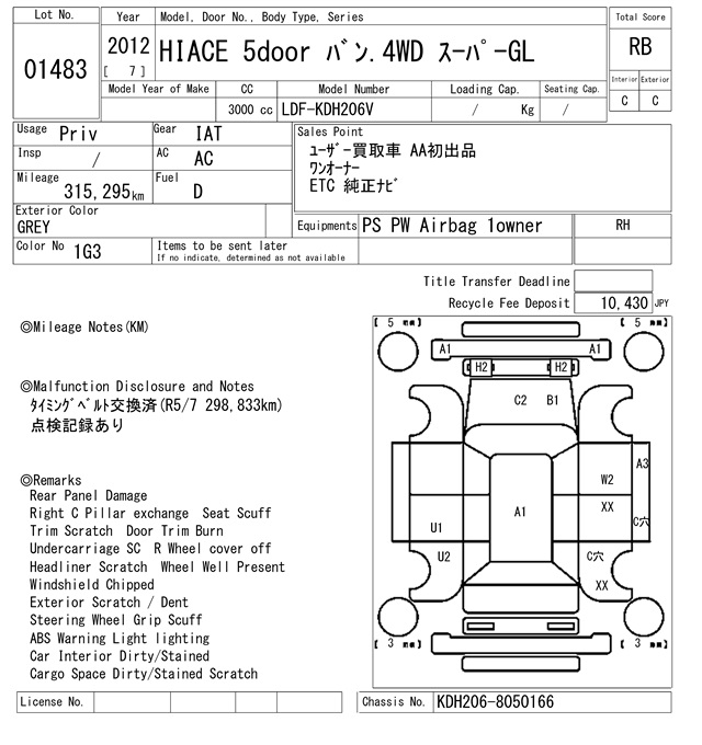 TOYOTA HIACE