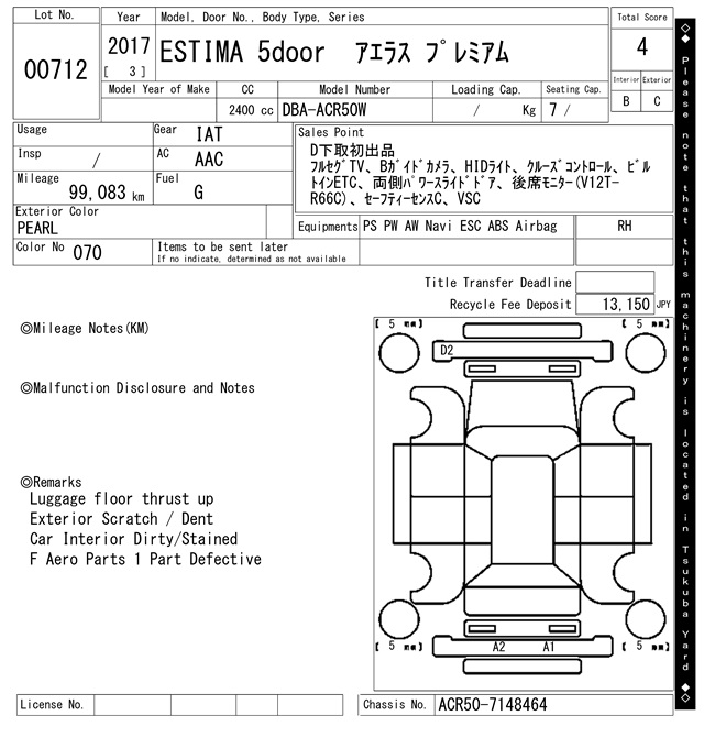 TOYOTA ESTIMA