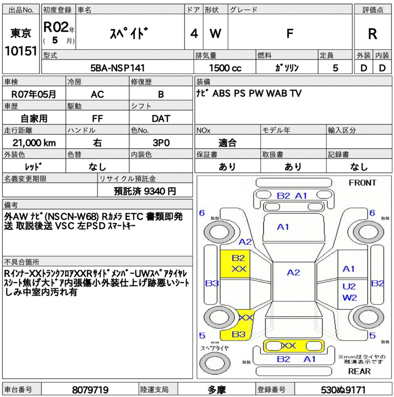 TOYOTA SPADE