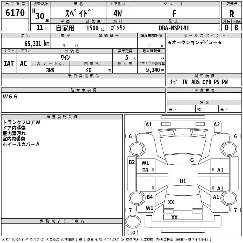 TOYOTA SPADE