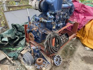 Isuzu Marine Engine UM6SAITC Rated 230 Horsepower Set